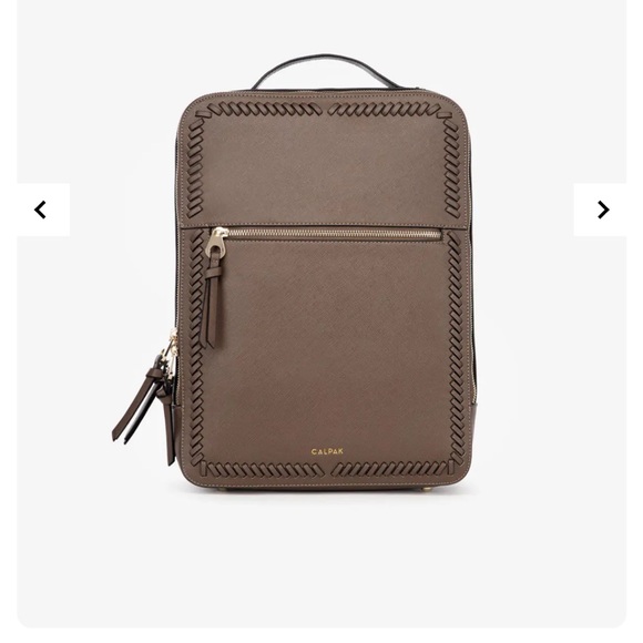 Calpak Kaya 15 inch Laptop Backpack in Mocha - Picture 5 of 11